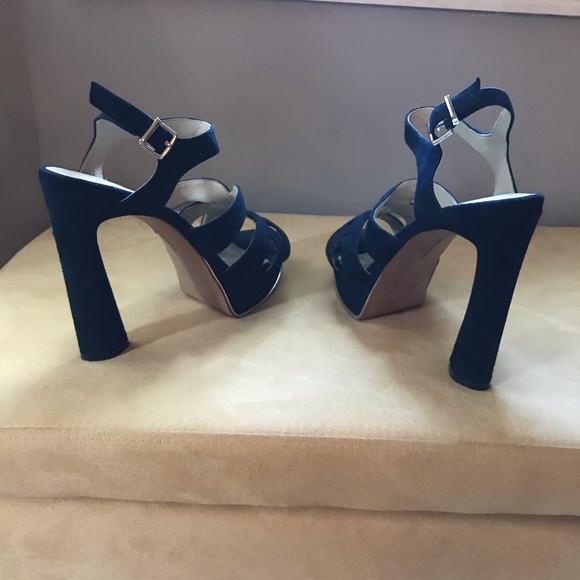 Navy Blue Kenneth Cole New York Sandal - Picture 3 of 6